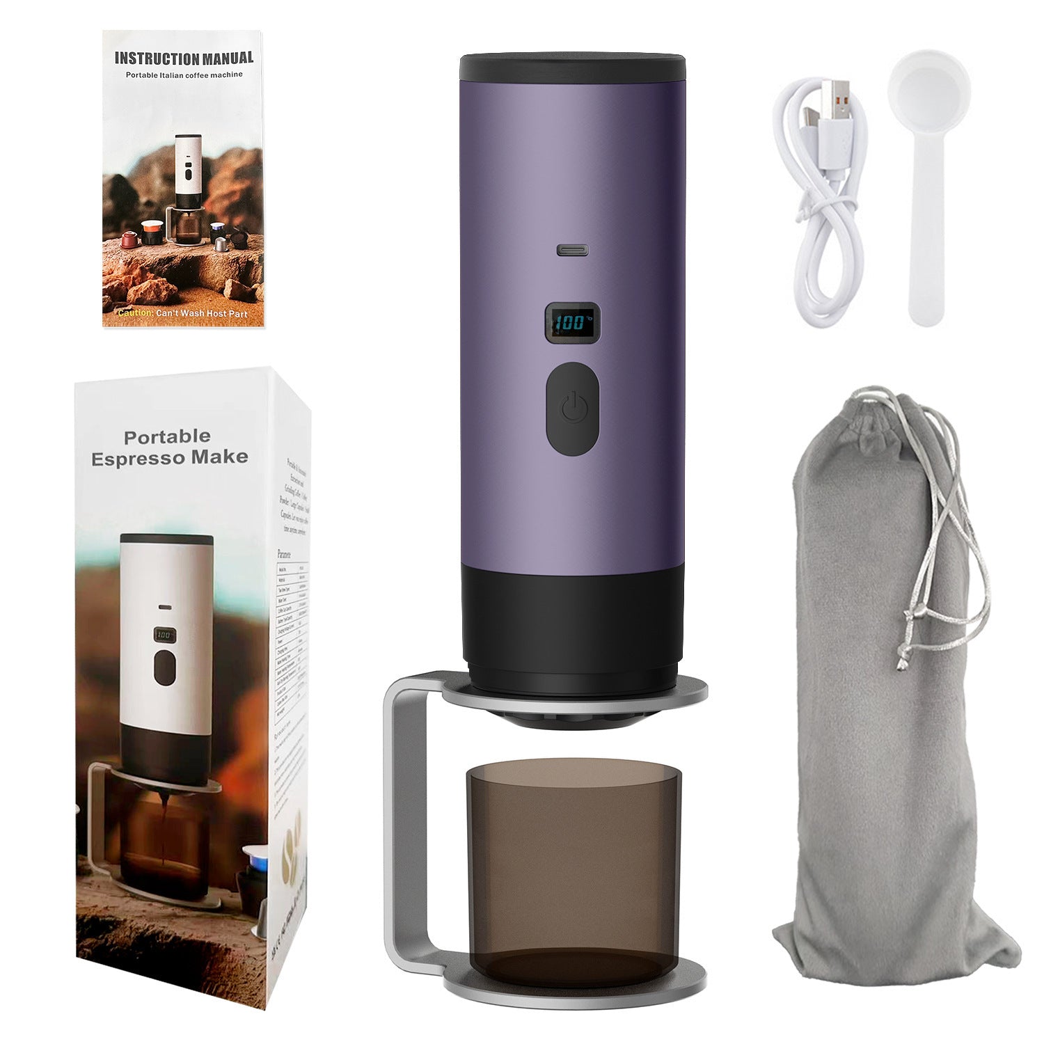 Portable Rechargeable Coffee Maker - Coffee Zest