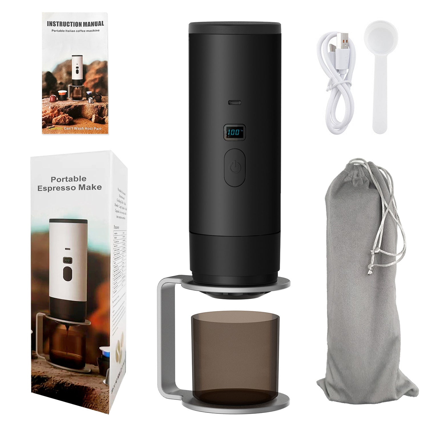 Portable Rechargeable Coffee Maker - Coffee Zest