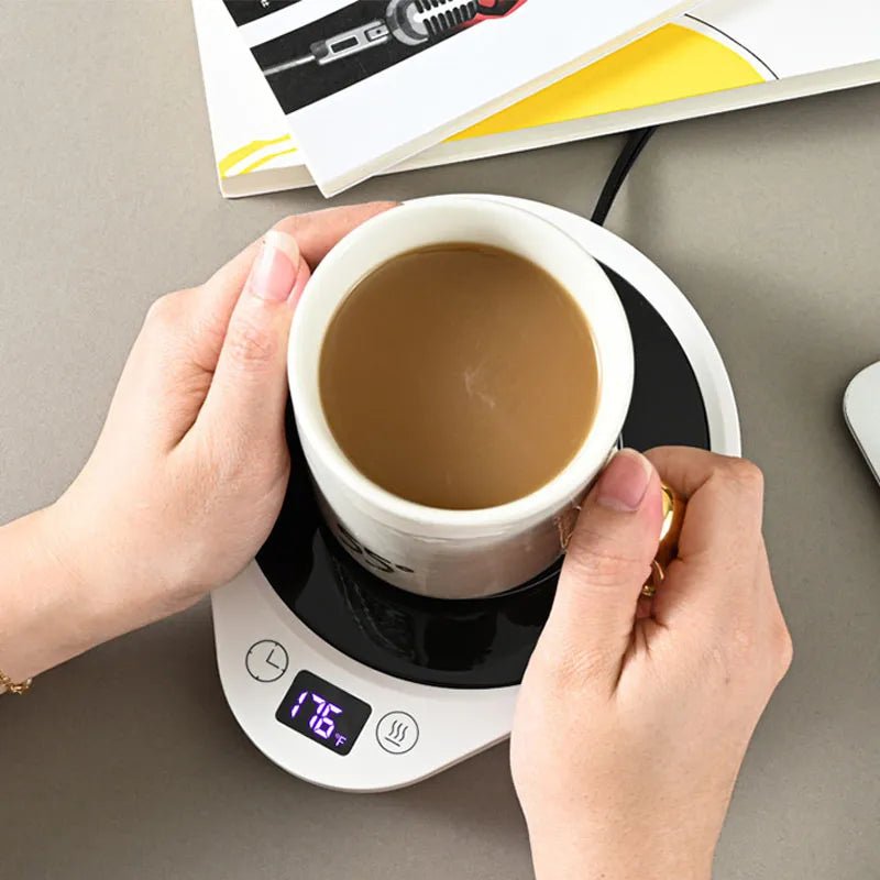 110V/220V Cup Heater Coffee Mug Warmer - Coffee Zest online shop