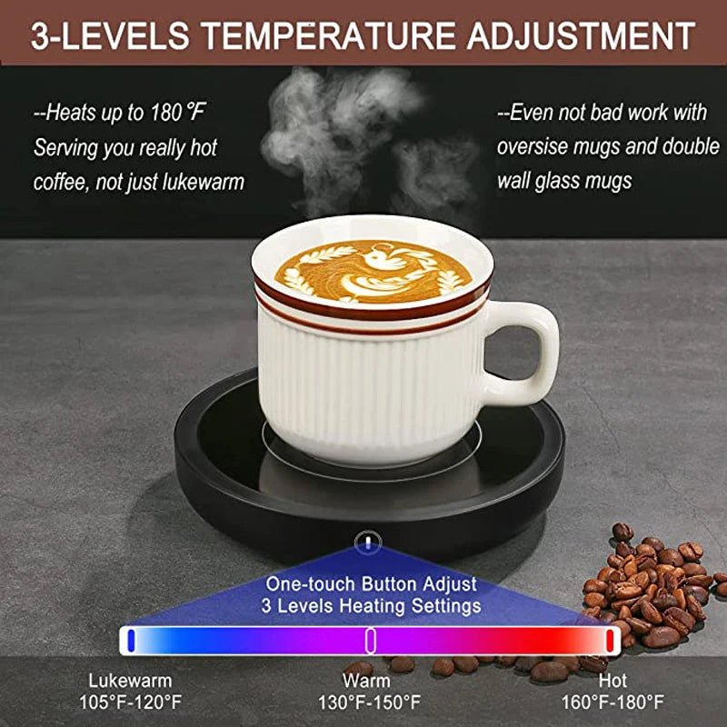 110V/220V Cup Heater Coffee Mug Warmer - Coffee Zest online shop
