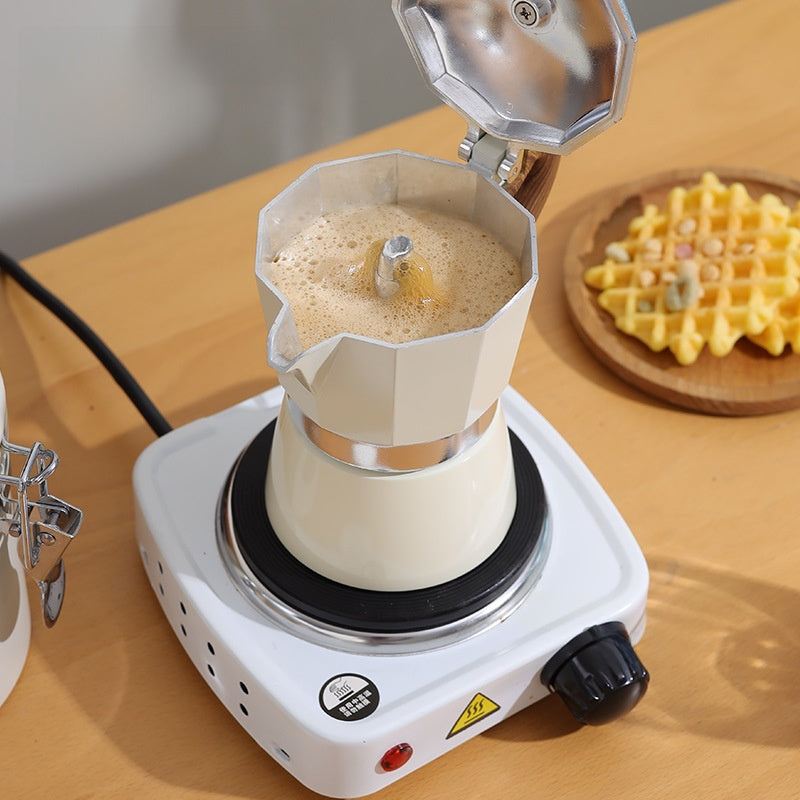 Single Valve Moka Coffee Pot - Coffee Zest
