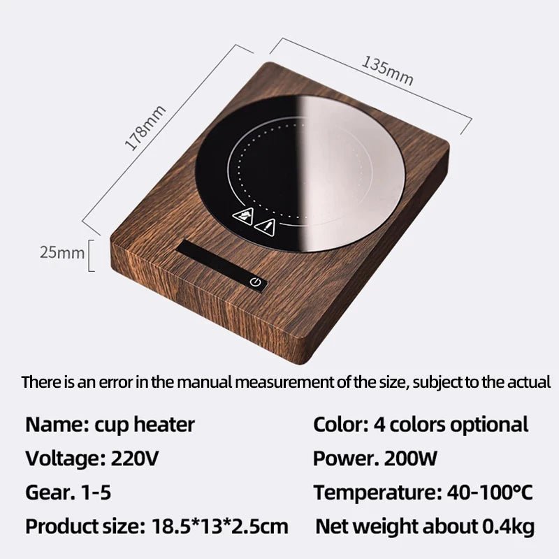 200W Cup Heater Mug Warmer 100°C Hot Tea Maker - Coffee Zest online shop