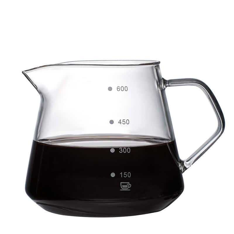 Glass Hand Brew Coffee Pot Set - Coffee Zest