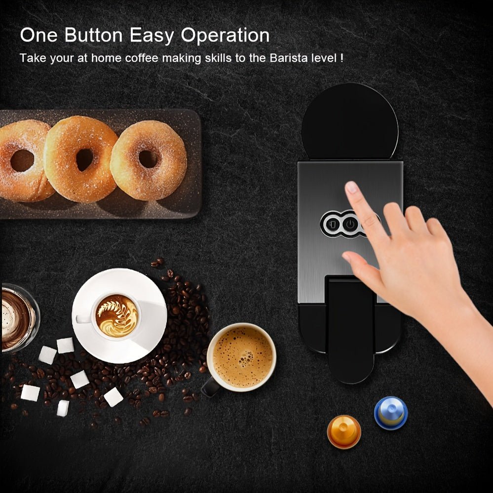 3 in 1 Espresso Coffee Machine 19Bar 1450W Multiple Capsule Coffee Maker Fit Nespresso, Dolce Gusto and Coffee Powder - Coffee Zest online shop