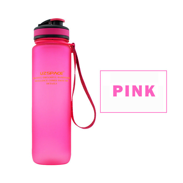 Water Bottle 1000ml Capacity Sport Fitness Drink Bottle