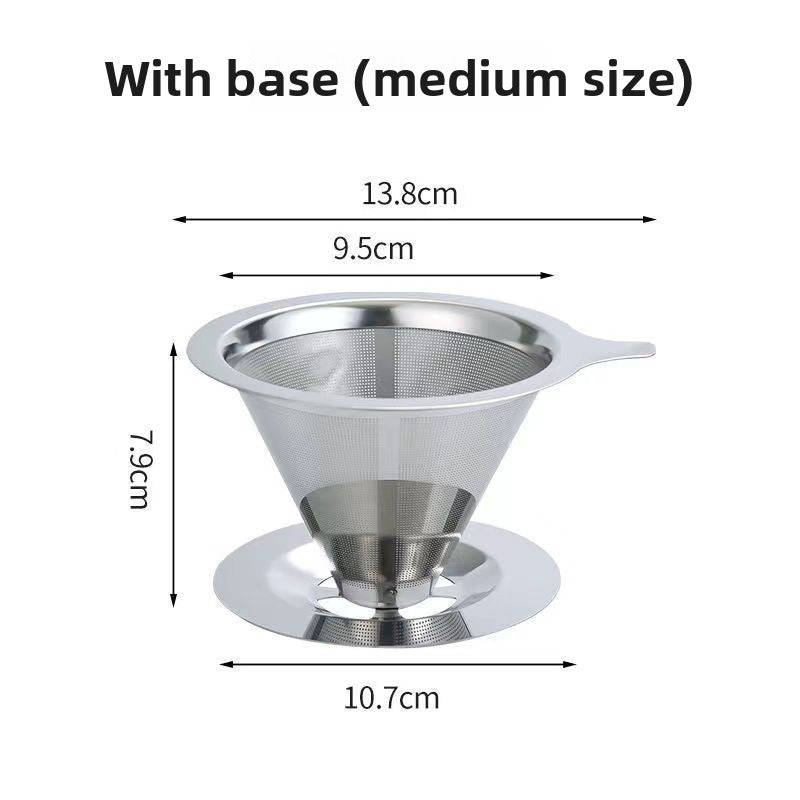 Stainless Steel Coffee Filter Strainer with Ultra Fine Mesh