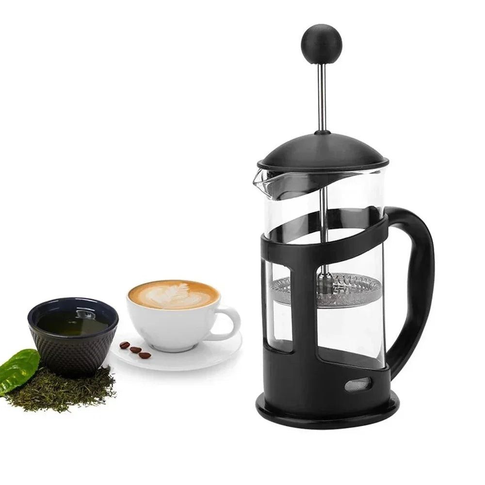 350/600/800ml French Press Coffee Maker Large Glass Thermos Tea Maker Perfect For Morning Coffee Maximum Flavor Coffee Brewer - Coffee Zest online shop