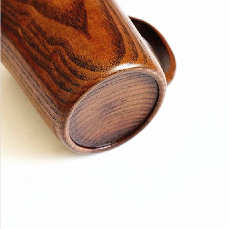 400ML Handmade Wood Cup Wooden Coffee Beer Mugs - Coffee Zest online shop