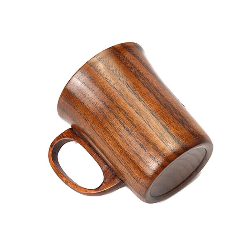400ML Handmade Wood Cup Wooden Coffee Beer Mugs - Coffee Zest online shop