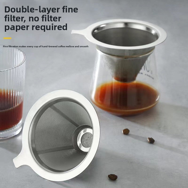 Stainless Steel Coffee Filter Strainer with Ultra Fine Mesh