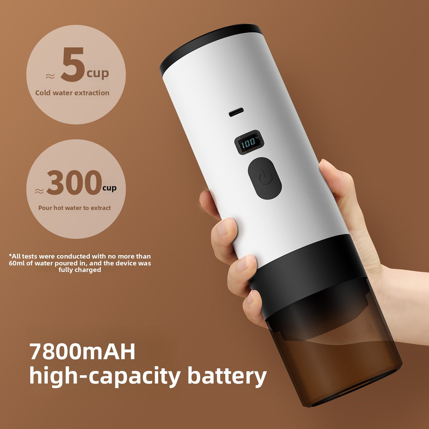 Portable Rechargeable Coffee Maker - Coffee Zest