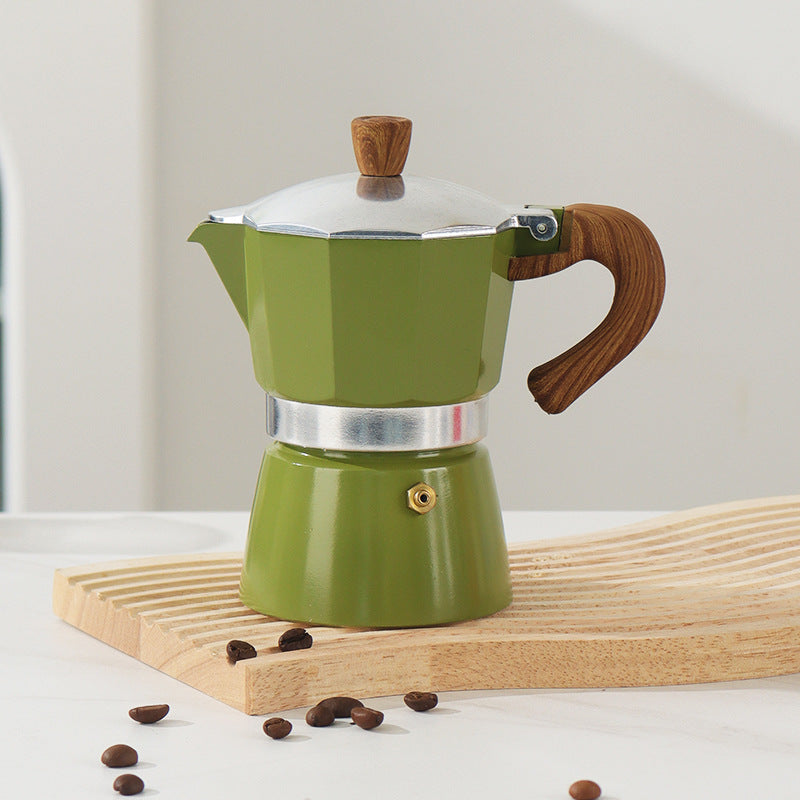 Single Valve Moka Coffee Pot - Coffee Zest