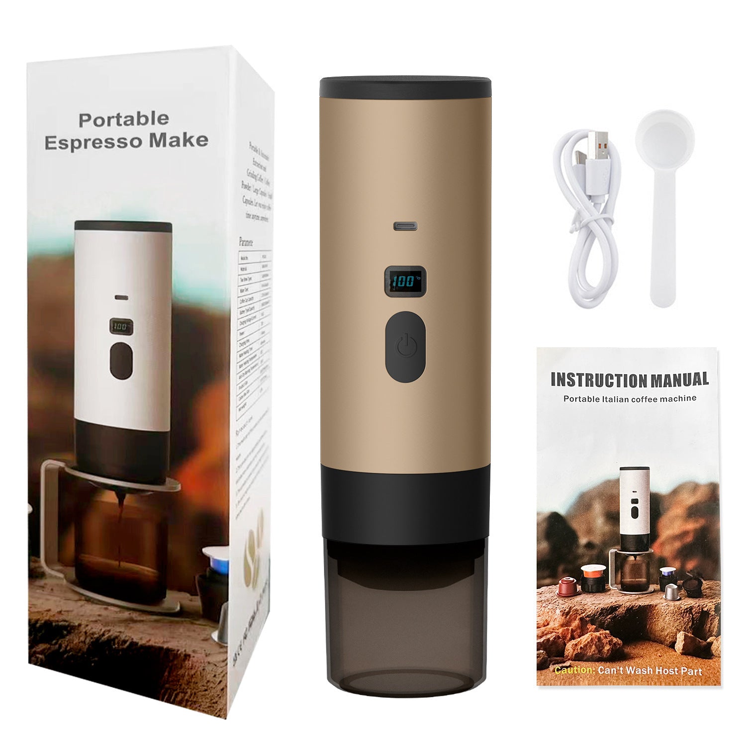 Portable Rechargeable Coffee Maker - Coffee Zest