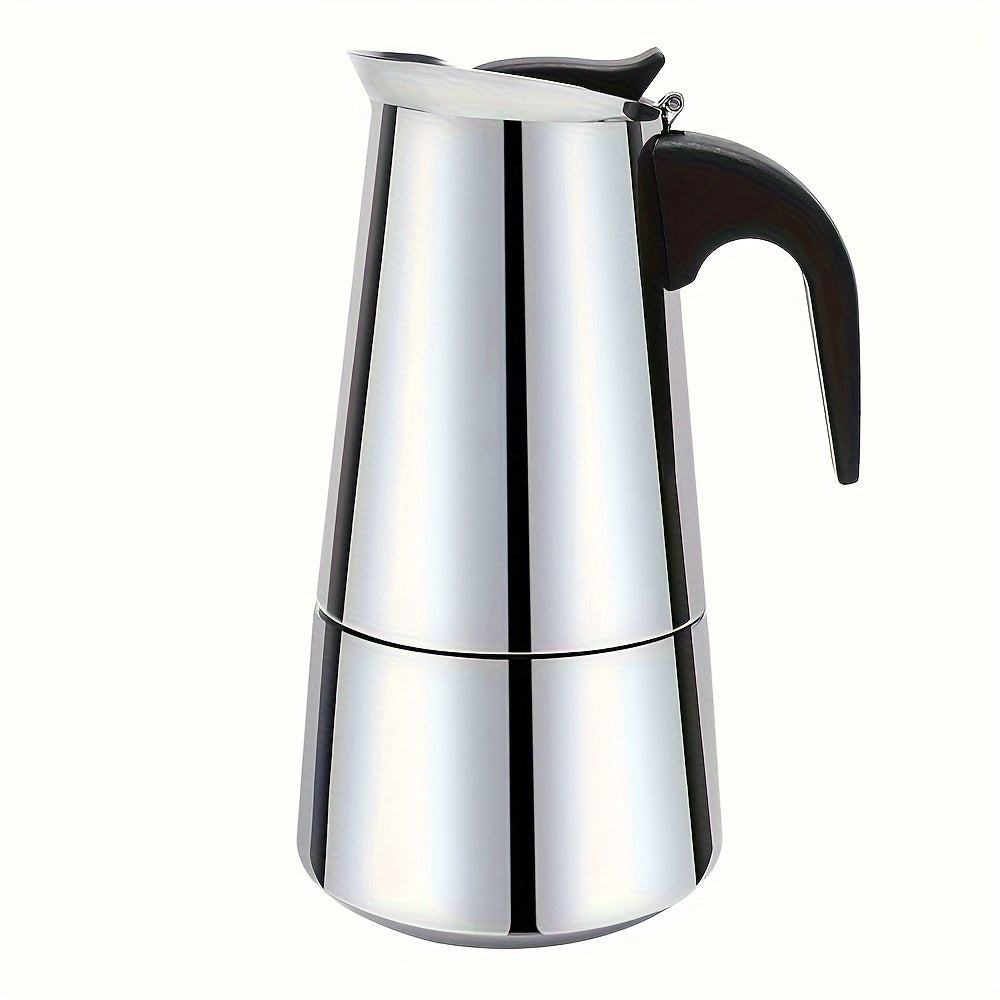 Stovetop Espresso Maker, Italian Coffee Maker Moka Pot, 300ml/6 Cup