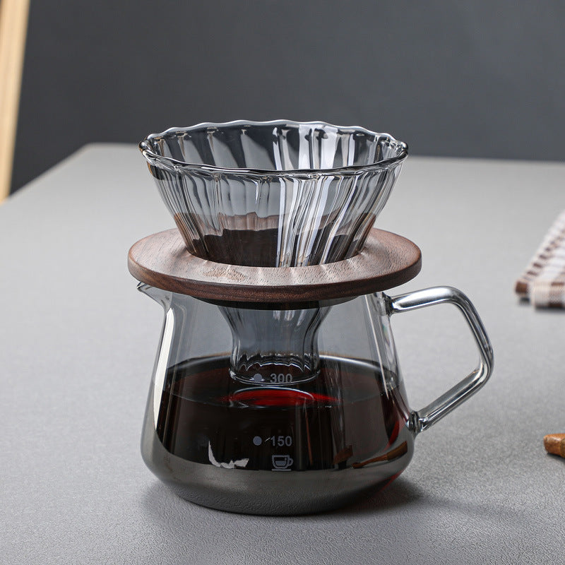 Glass Hand Brew Coffee Pot Set - Coffee Zest