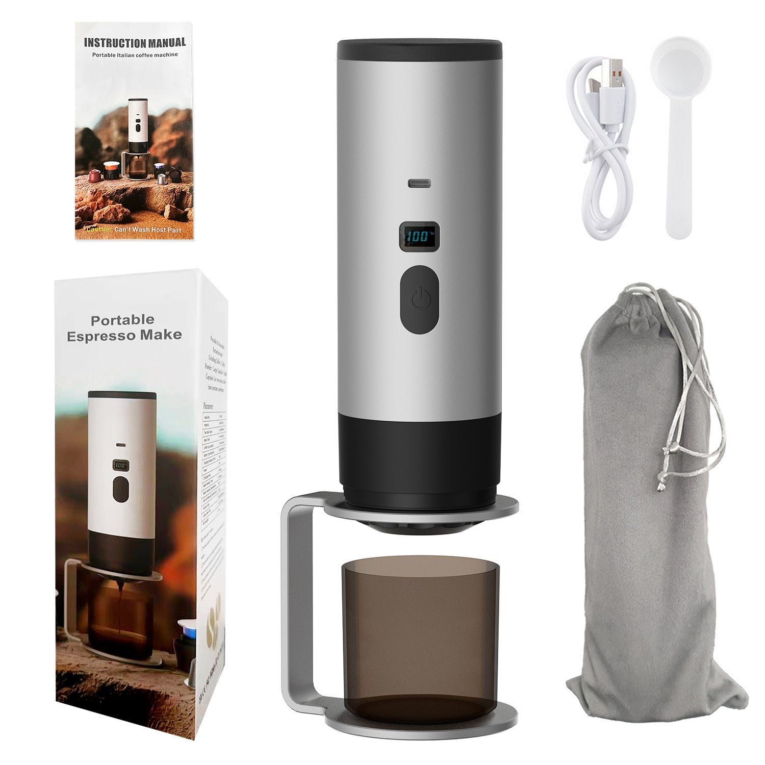 Portable Rechargeable Coffee Maker - Coffee Zest