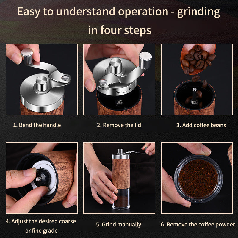 Handheld coffee grinder detachable Handheld Ceramic grinding core Fine grinding