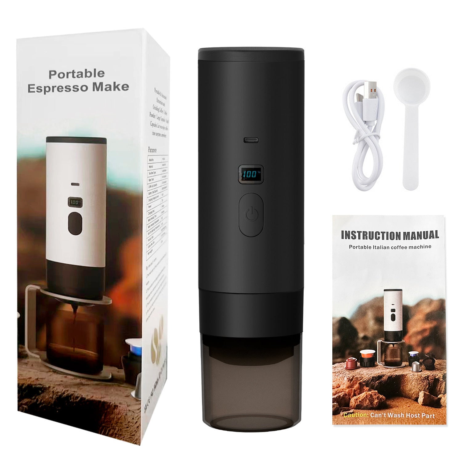 Portable Rechargeable Coffee Maker - Coffee Zest