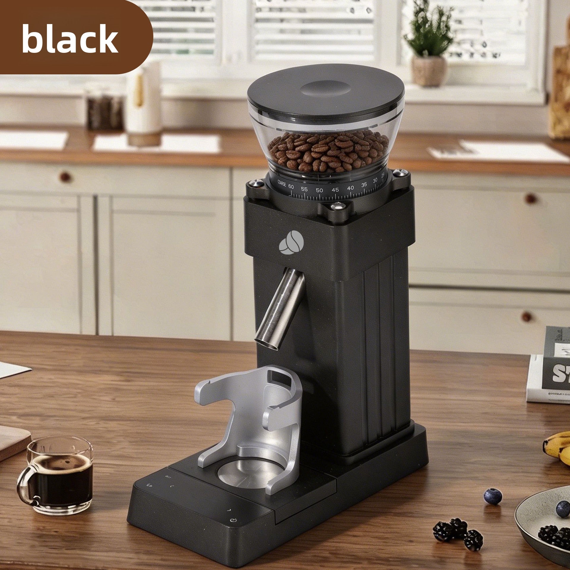 Electric Coffee Grinder with Cleaning Tool - Coffee Zest