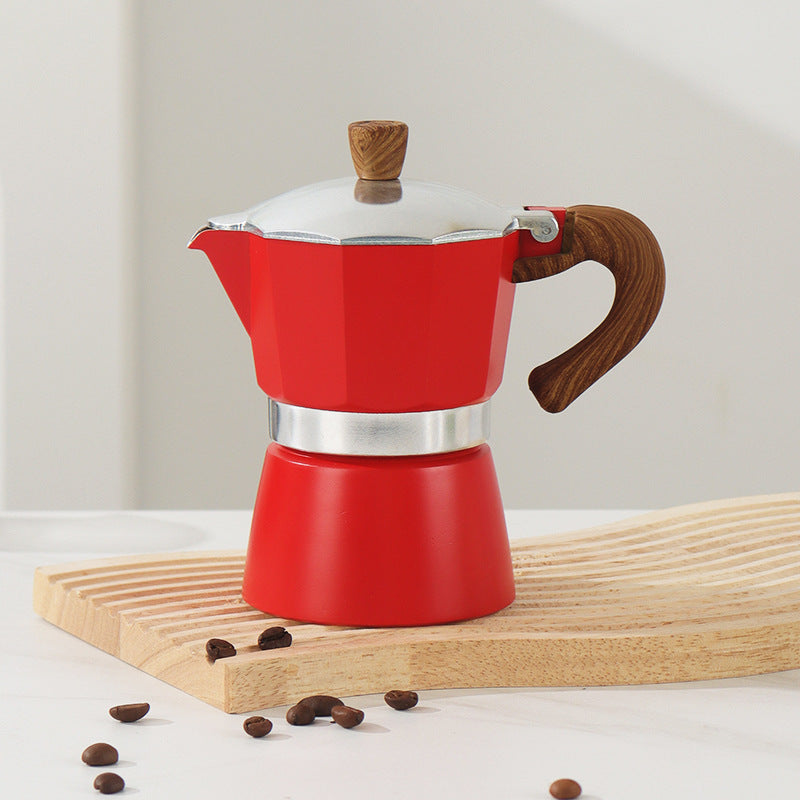 Single Valve Moka Coffee Pot - Coffee Zest