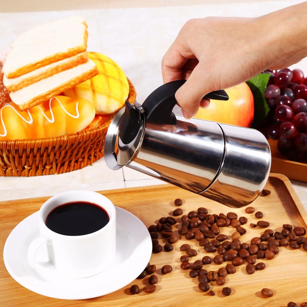 Mocha Espresso Coffee Maker Pot Stovetop Tool  Coffee Machine