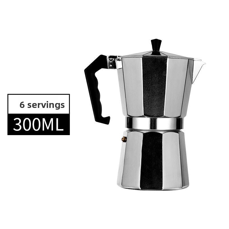 Italian Style Aluminium Coffee Maker Pot - Coffee Zest