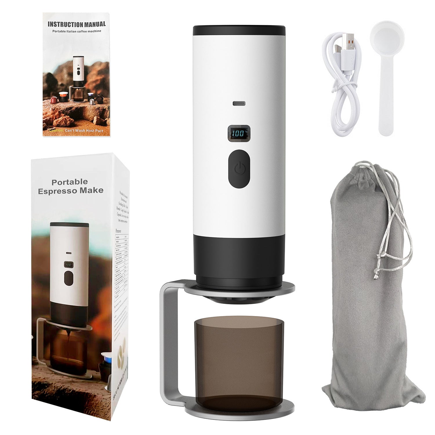 Portable Rechargeable Coffee Maker - Coffee Zest
