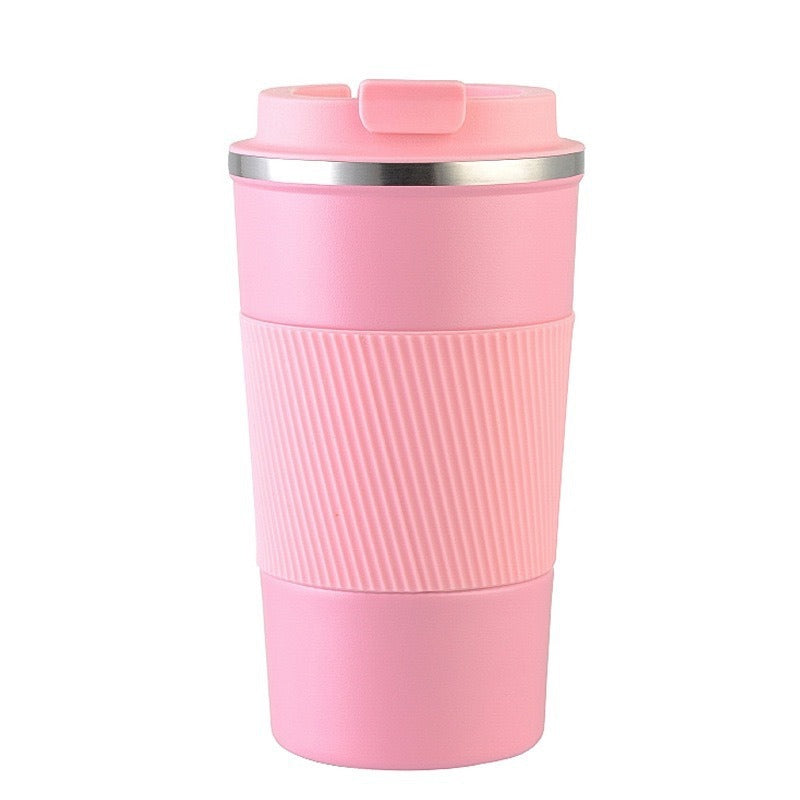 304 stainless steel third-generation coffee cup, vacuum double-layer office insulation cup, high appearance value portable car water cup