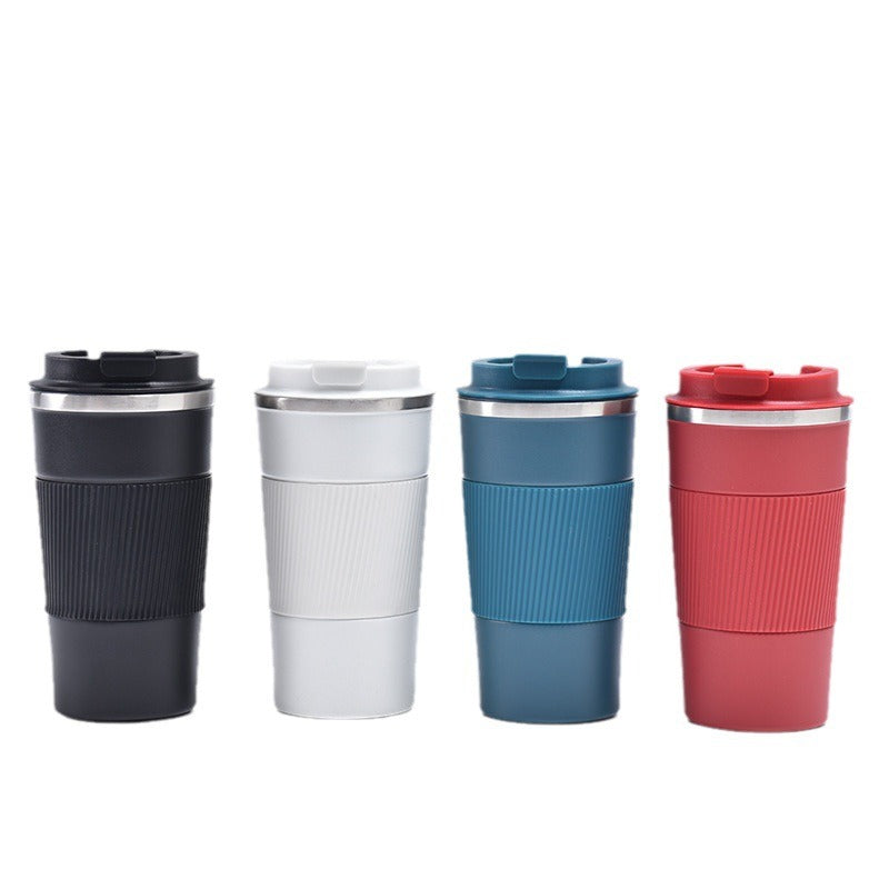 304 stainless steel third-generation coffee cup, vacuum double-layer office insulation cup, high appearance value portable car water cup