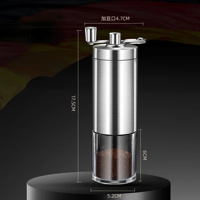 6-8 Adjustable Manual Coffee Grinder Portable