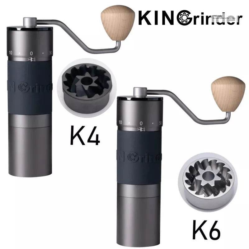 Kingrinder K4 /K6 manual coffee grinder portable