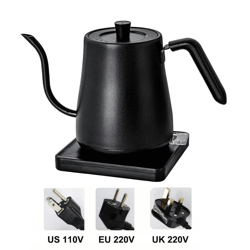 1000W Gooseneck Electric Kettle 0.8L Coffee Pot