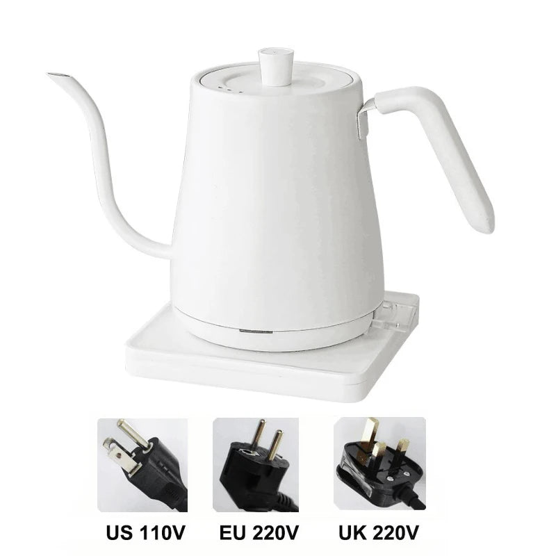 1000W Gooseneck Electric Kettle 0.8L Coffee Pot