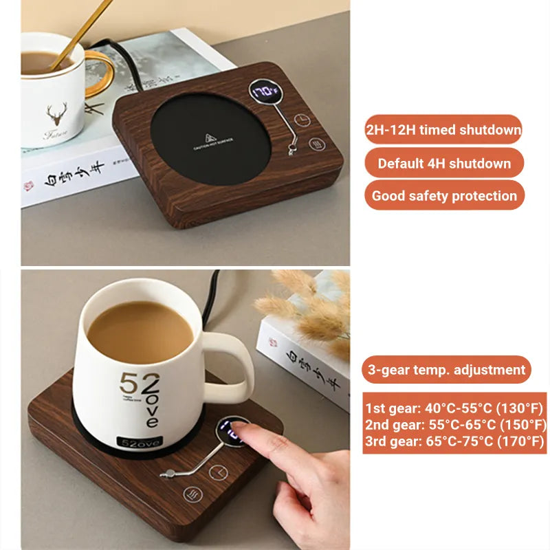 Smart Coffee Mug Warmer Electric Heating Coaster