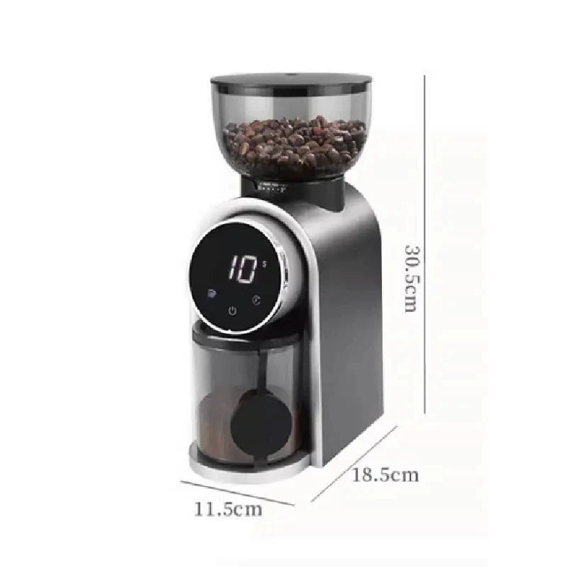 110V/220V Commercial Bean Grinder Electric Bean Grinder Coffee Bean Grinder Hand Brewed Italian Grinder Home Thickness Adjust