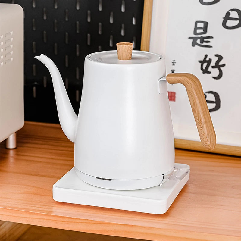 1000W Gooseneck Electric Kettle 0.8L Coffee Pot