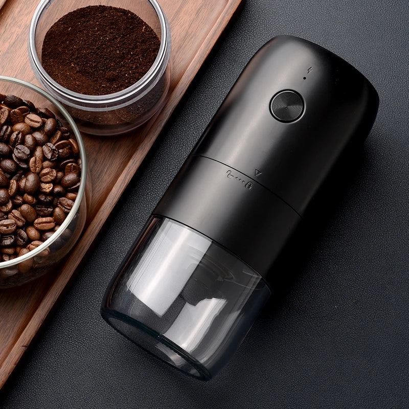 Electric Coffee Bean Grinder Automatic Portable Grinding