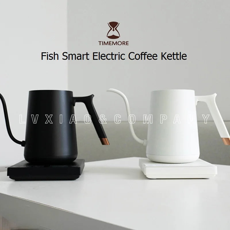 TIMEMORE Fish Smart Electric Coffee Kettle Gooseneck