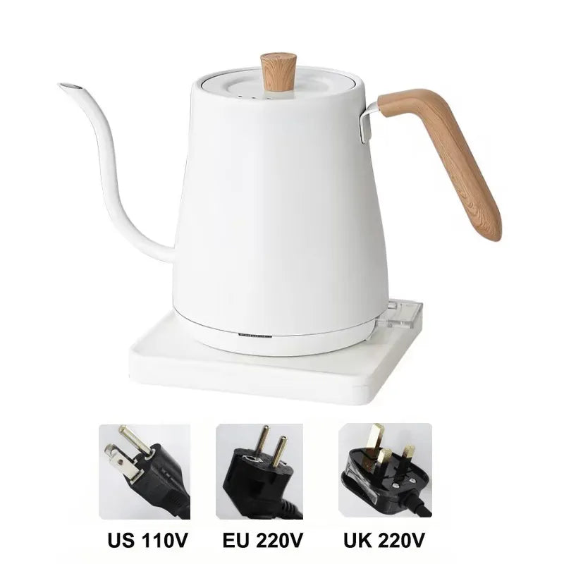 1000W Gooseneck Electric Kettle 0.8L Coffee Pot