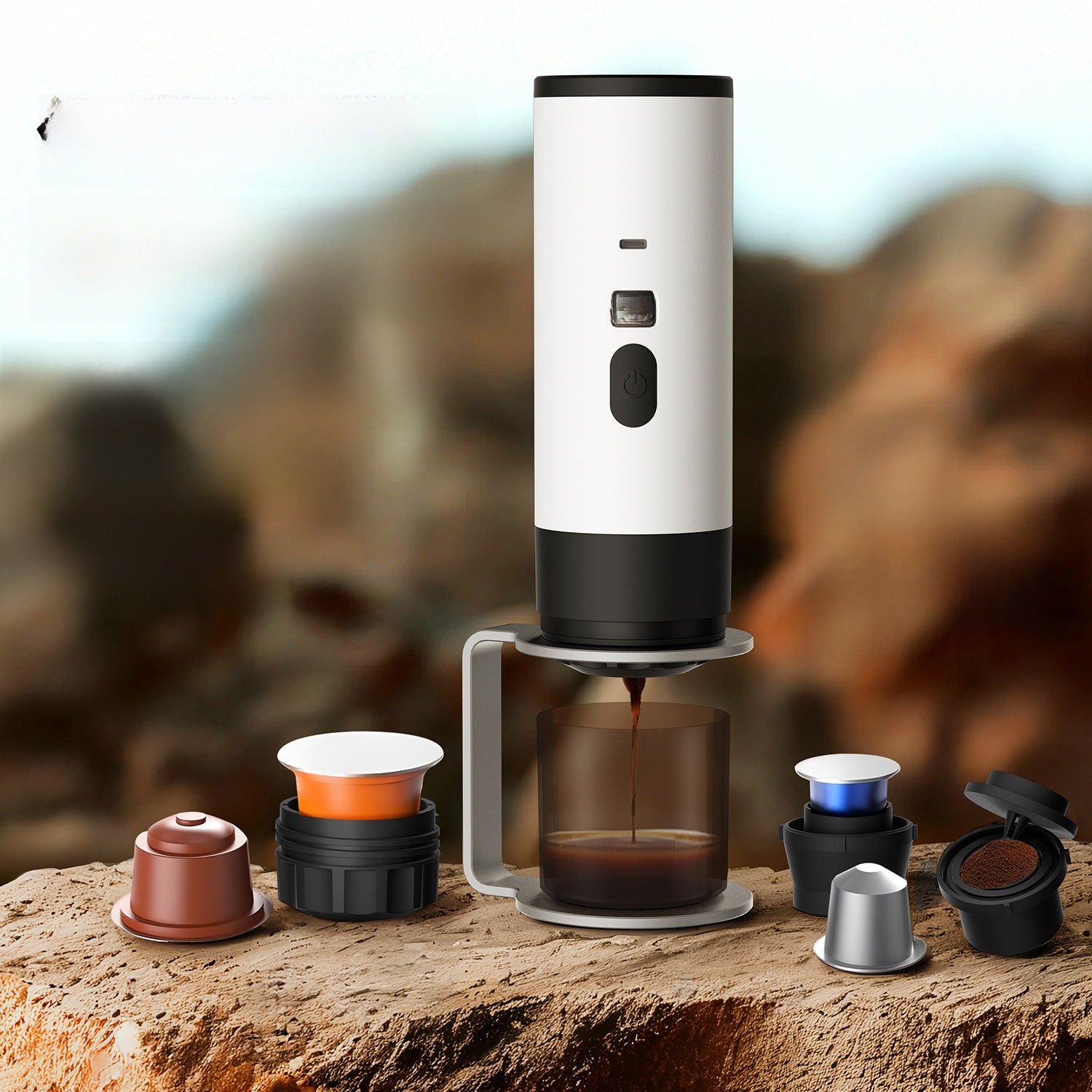 Portable Rechargeable Coffee Maker - Coffee Zest