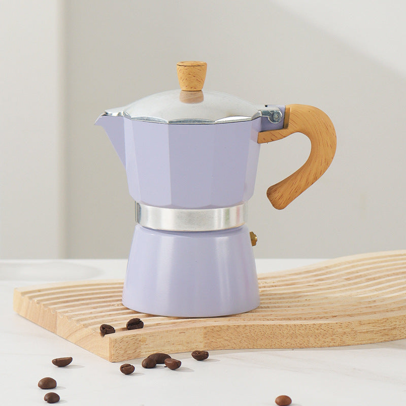 Single Valve Moka Coffee Pot - Coffee Zest