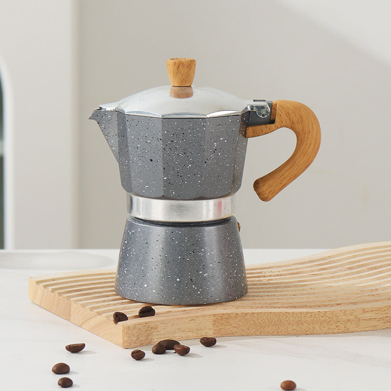Single Valve Moka Coffee Pot - Coffee Zest