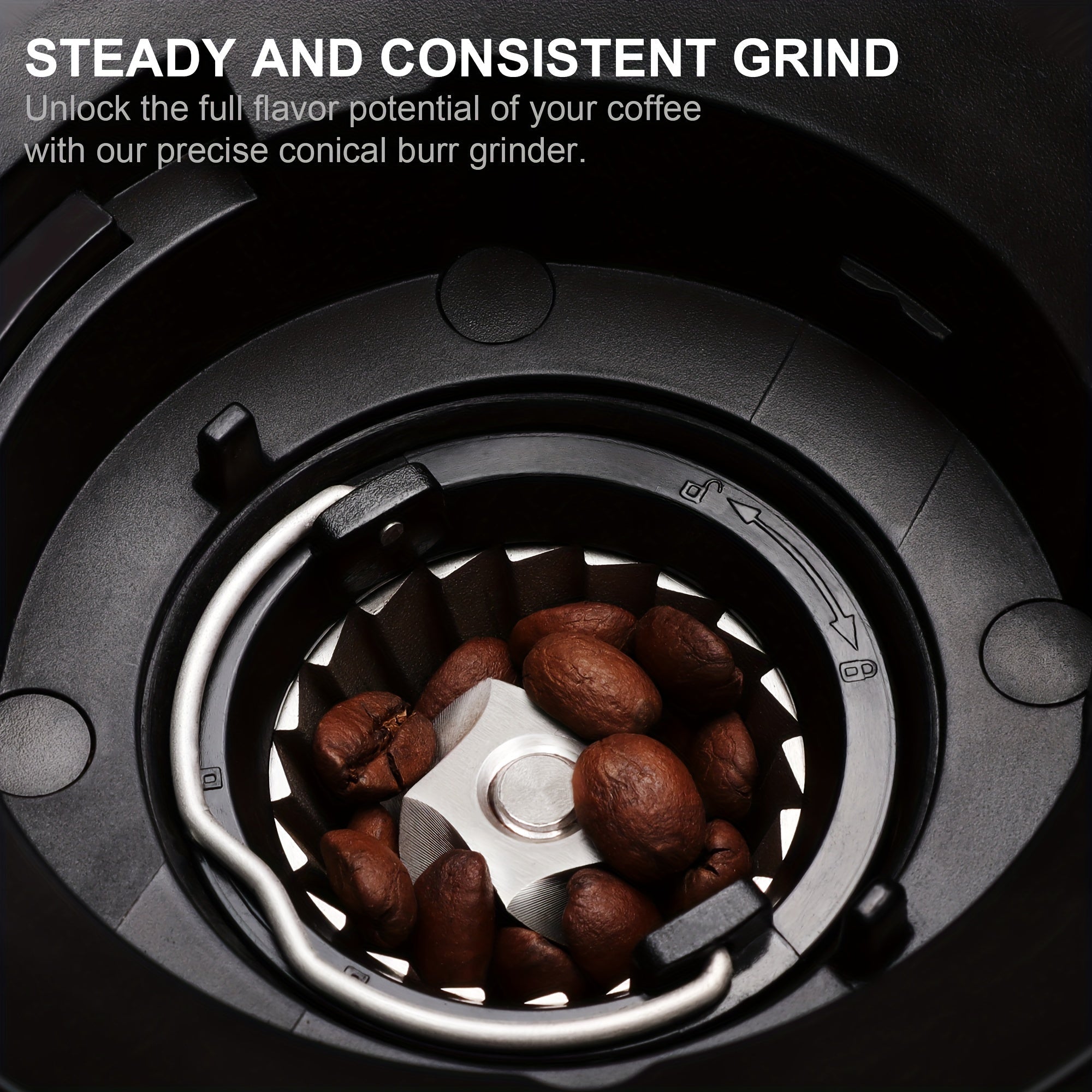 Automatic Conical Burr Mill Coffee Grinder, with 31 Grind Settings for Espresso Turkish Coffee Pour Over - Coffee Zest online shop