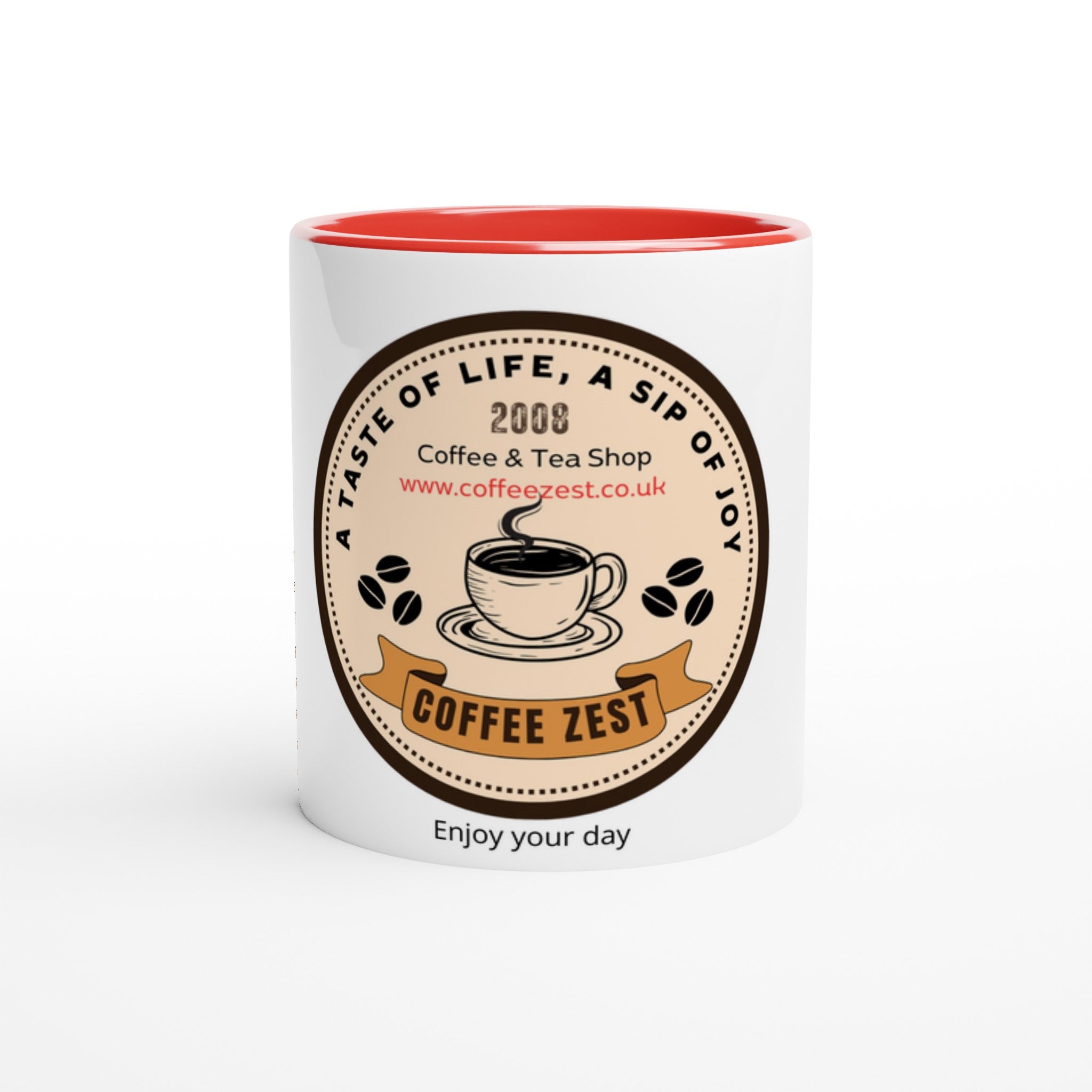 11oz Ceramic Mug - Coffee Zest