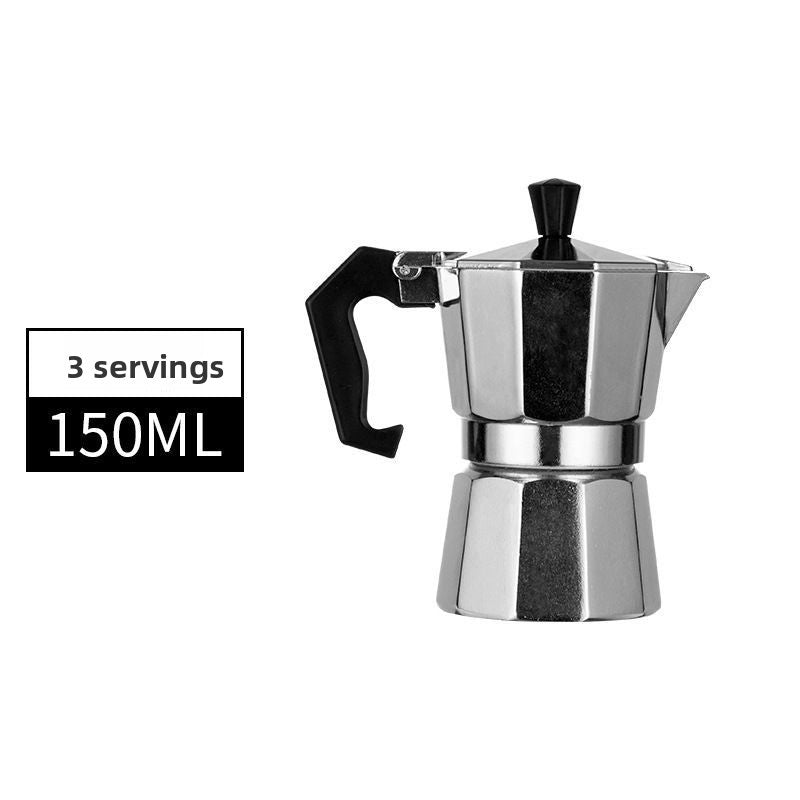 Italian Style Aluminium Coffee Maker Pot - Coffee Zest