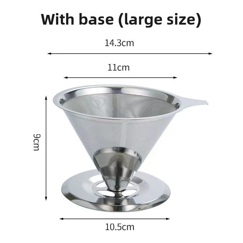Stainless Steel Coffee Filter Strainer with Ultra Fine Mesh