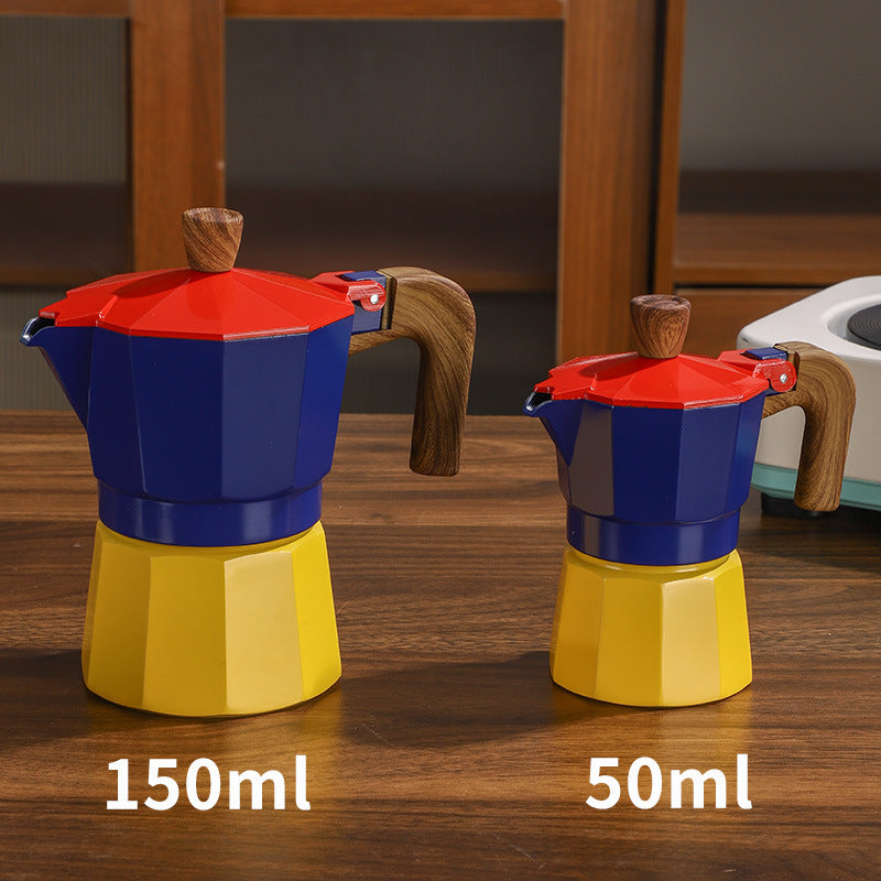 Single Valve Moka Coffee Pot - Coffee Zest