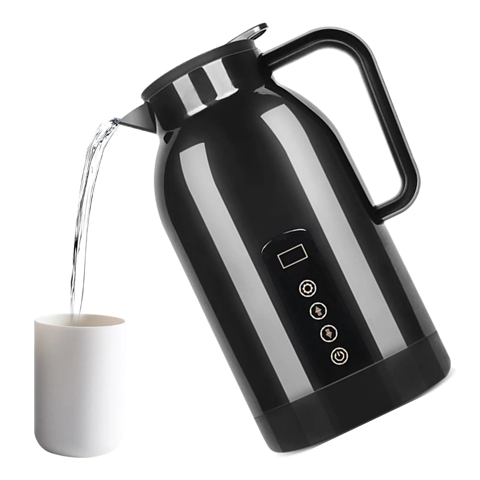 Car Electric Heating Cup 1150ml 12V/24V Auto Heating - Coffee Zest online shop