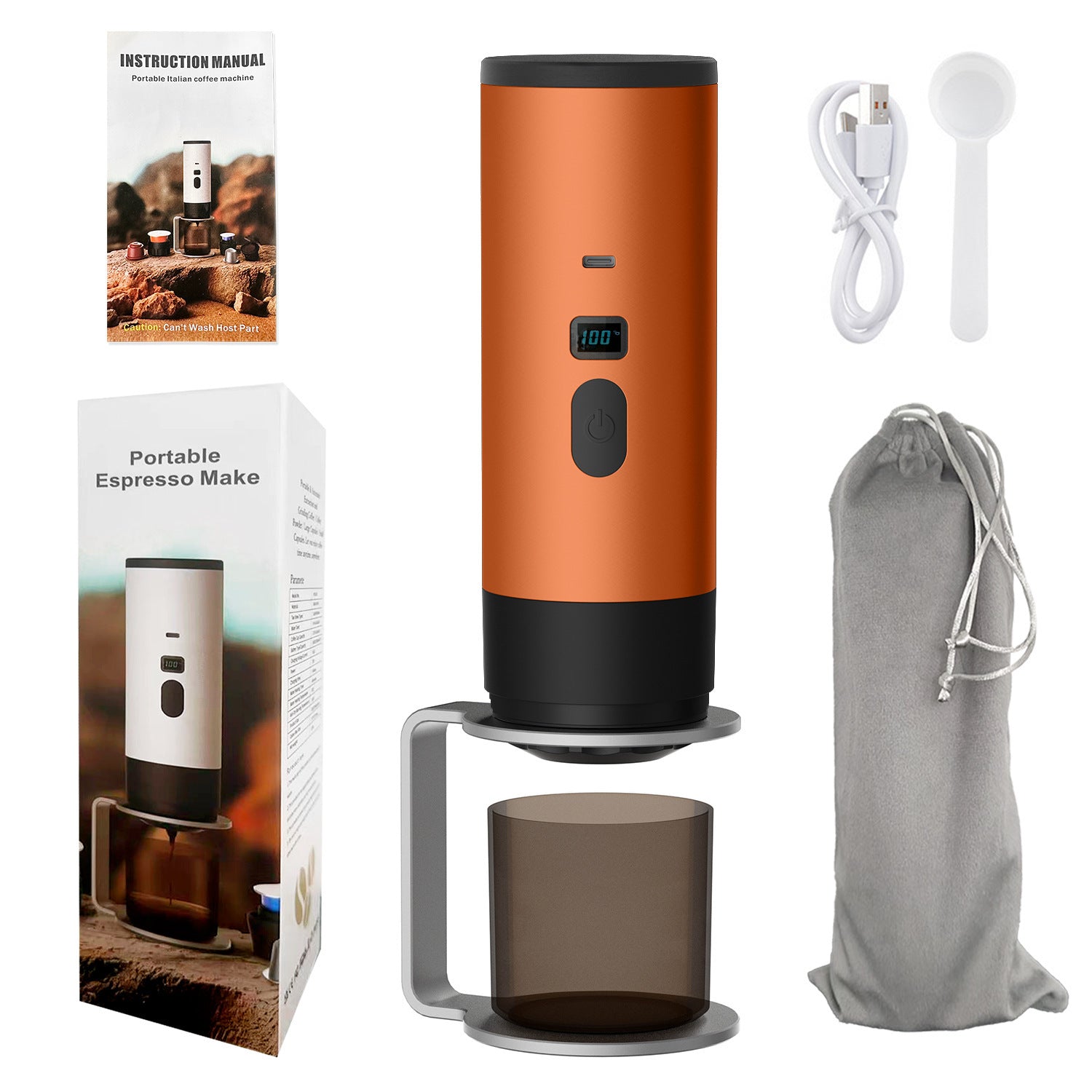 Portable Rechargeable Coffee Maker - Coffee Zest