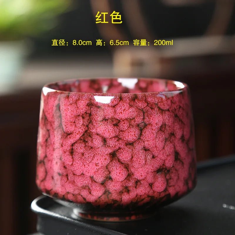 Ceramic Cup Vintage Coarse Pottery Coffee Cup Household drinking single cup cooking tea cups around the stove - Coffee Zest online shop